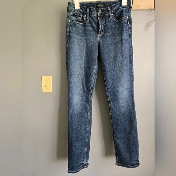 Silver Jeans Blue Straight Leg Denim, SIZE 28/31
